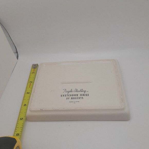 Angela Staehling  Sketchbook Series by Magenta Eraser Trinket Stash Keep Dish - Picture 6 of 11